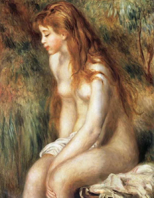 Pierre Renoir Young Girl Bathing